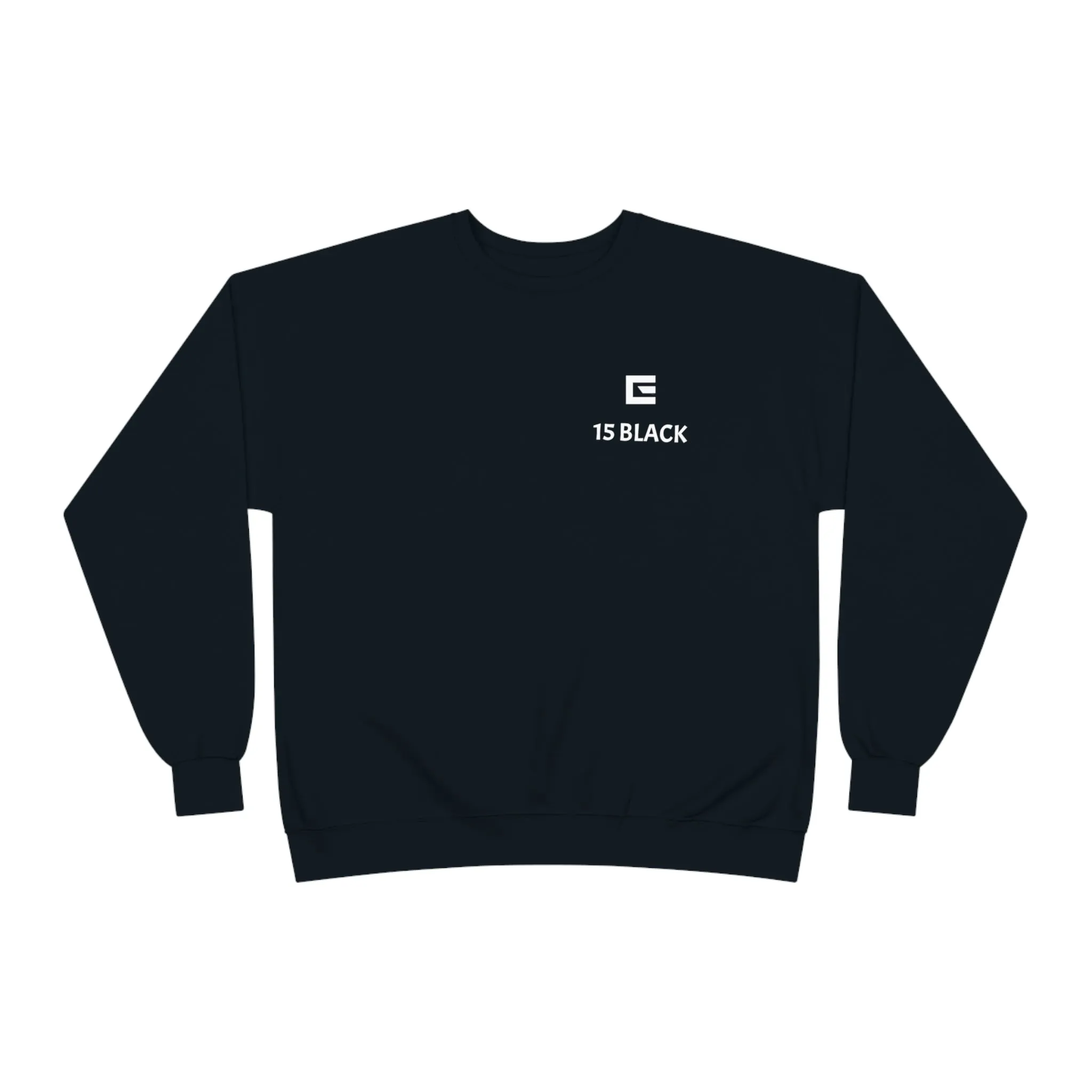 15 BLACK - Crewneck Sweatshirt