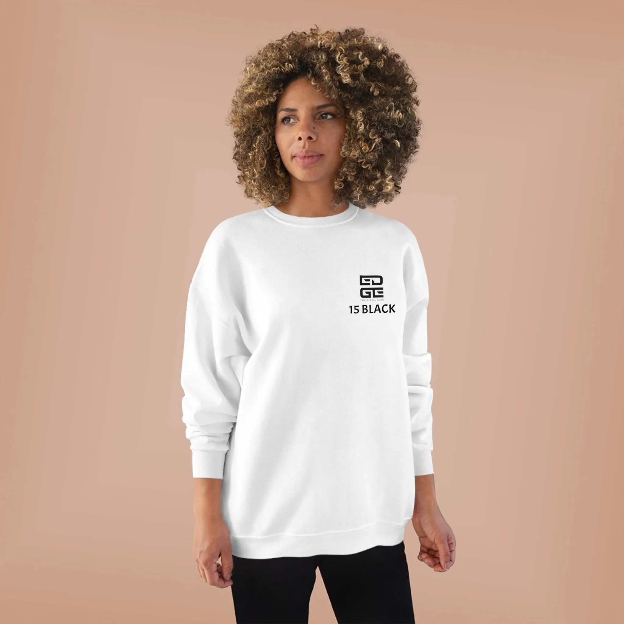 15 BLACK - Crewneck Sweatshirt