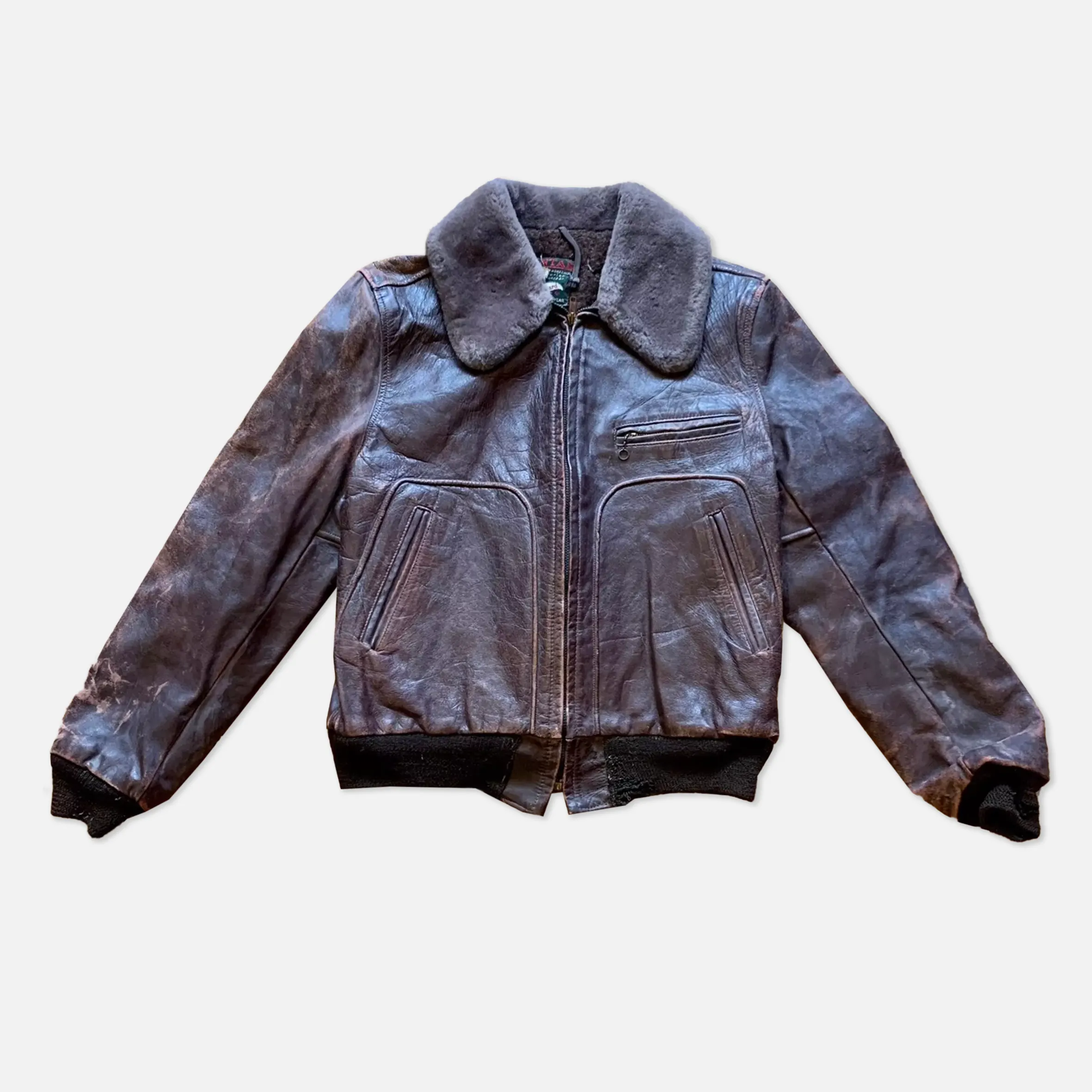 1940s Albert Richard Leather Jacket