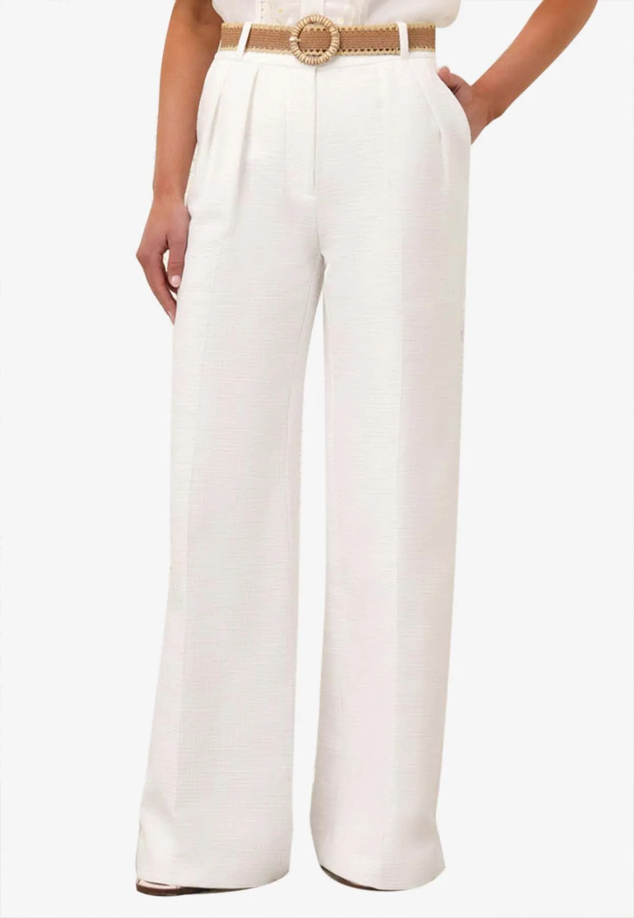Acacia High-Waist Flared Pants