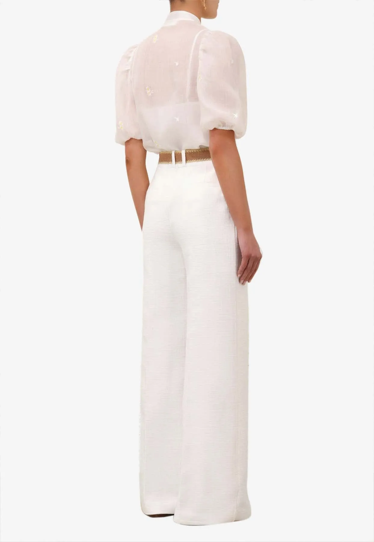 Acacia High-Waist Flared Pants