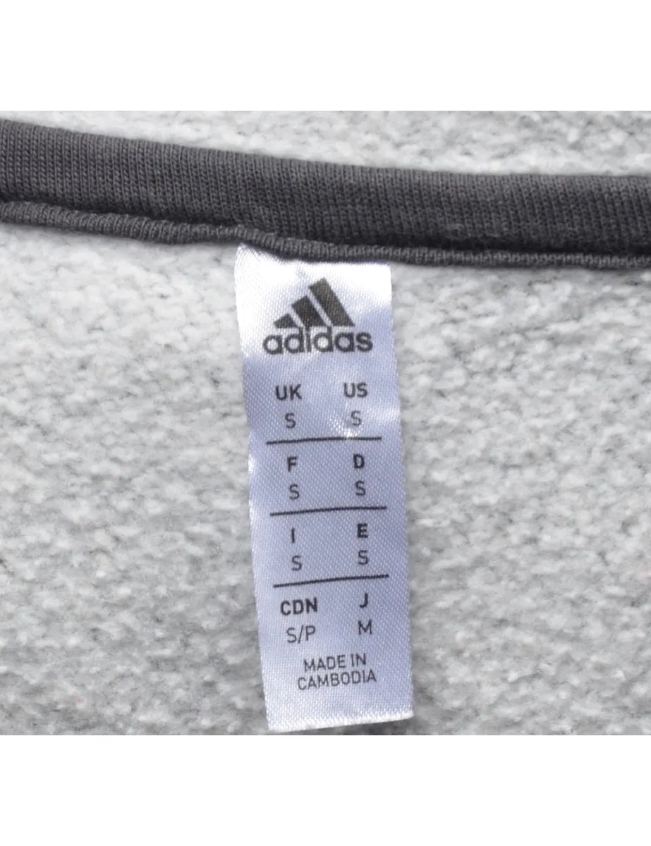 Adidas Football Printed Hoodie - S