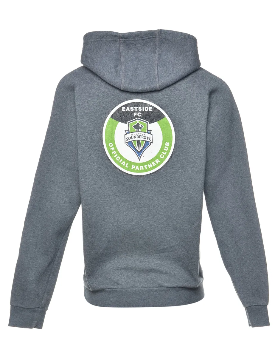 Adidas Football Printed Hoodie - S