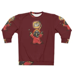 Adorable Toaster Priest Sweatshirt for Warhammer 40k Fans