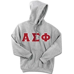 Alpha Sigma Phi 24-Hour Sweatshirt - G185 or S700 - TWILL