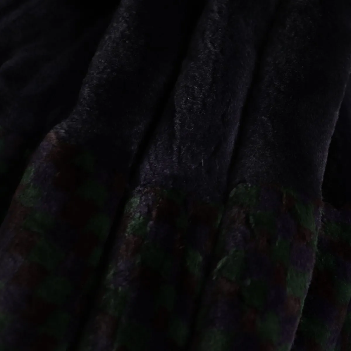 Altima SAGA Mink Fur Coat, Dark Navy, F
