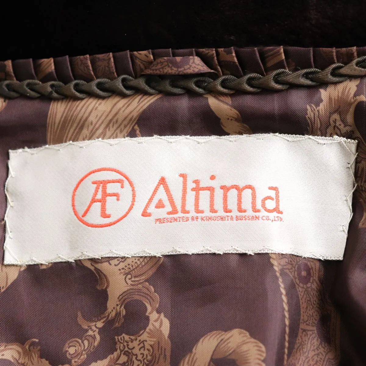 Altima Saga Sheared Mink Fur Coat, Dark Brown