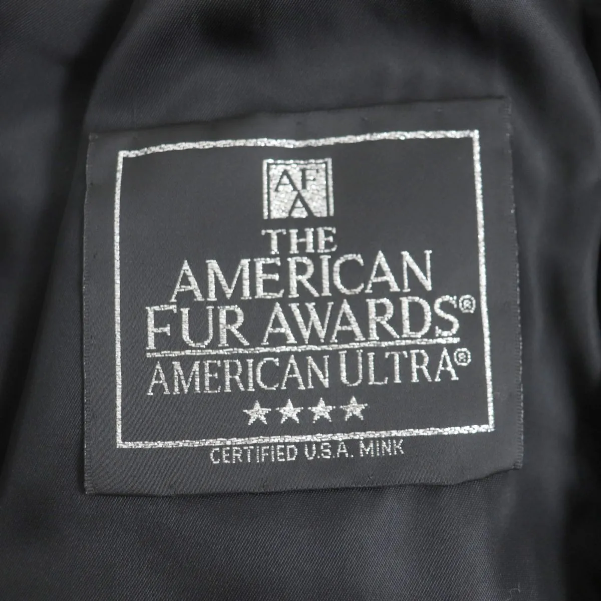 American Mink Real Fur Semi-long Coat