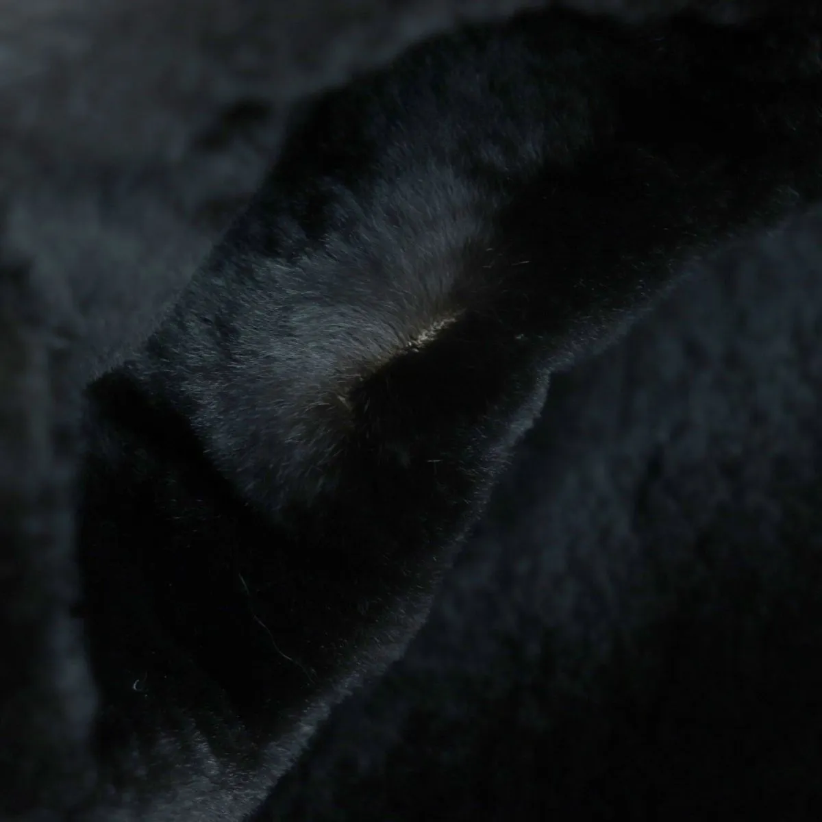 American Mink Real Fur Semi-long Coat