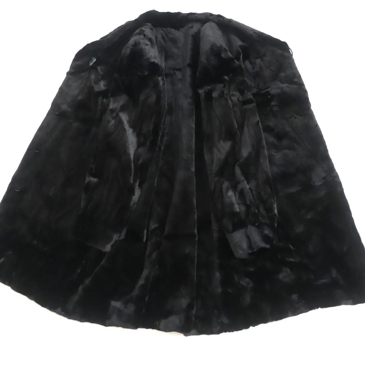 American Ultra Mink Real Fur Long Coat