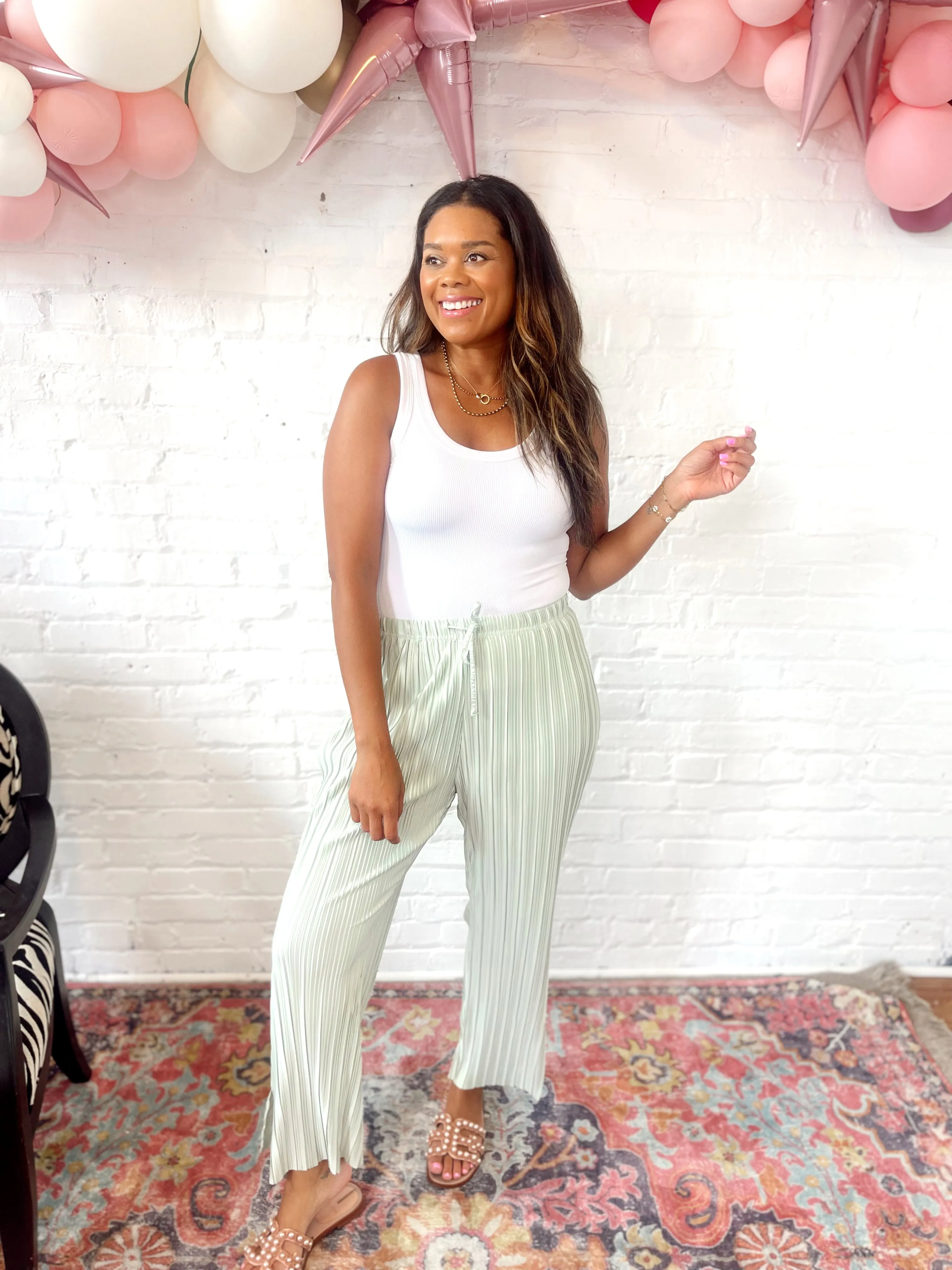 Ashlyn Pleated Pants