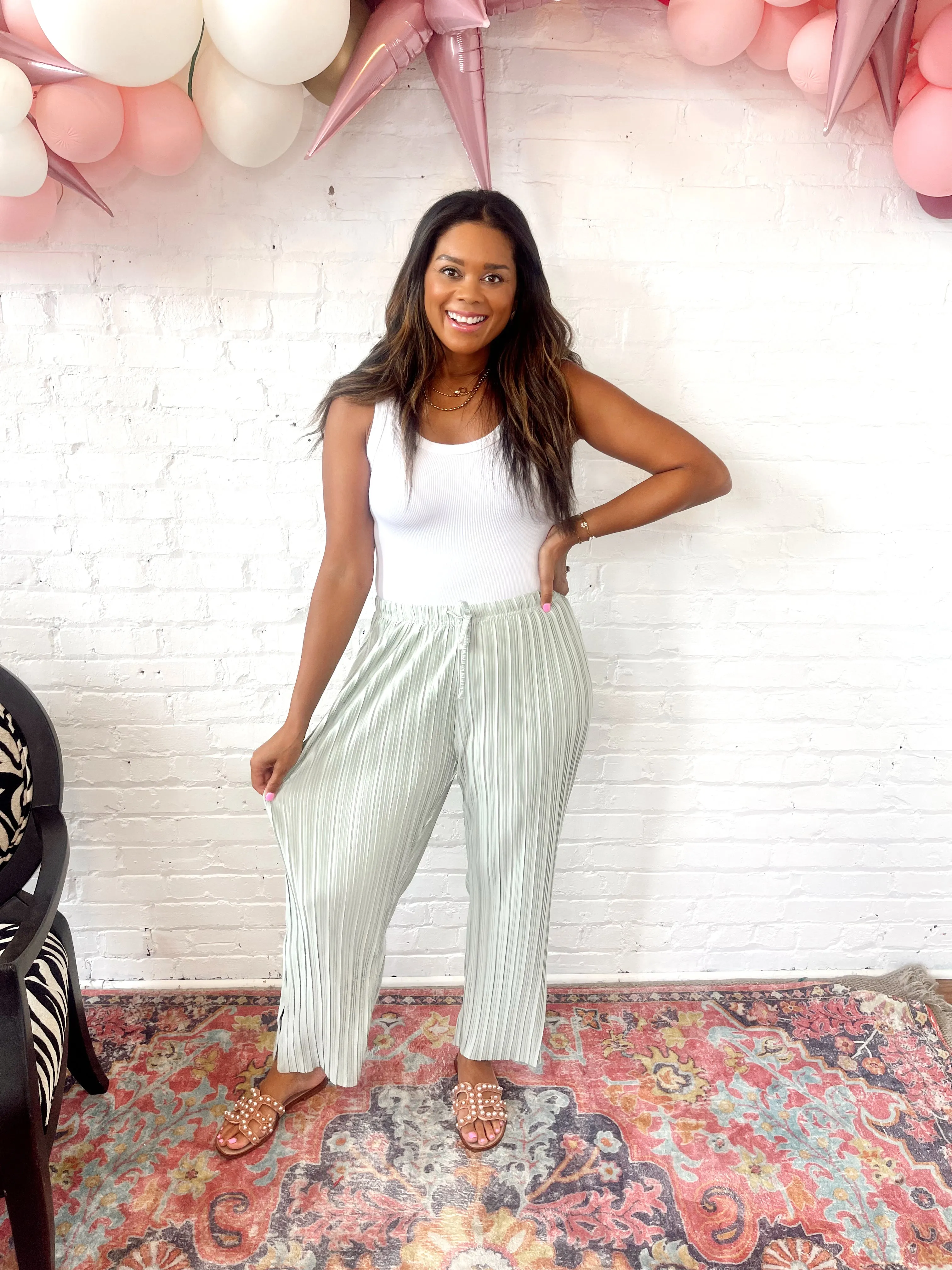 Ashlyn Pleated Pants