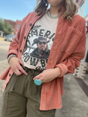 Basically Perfect Corduroy Shacket