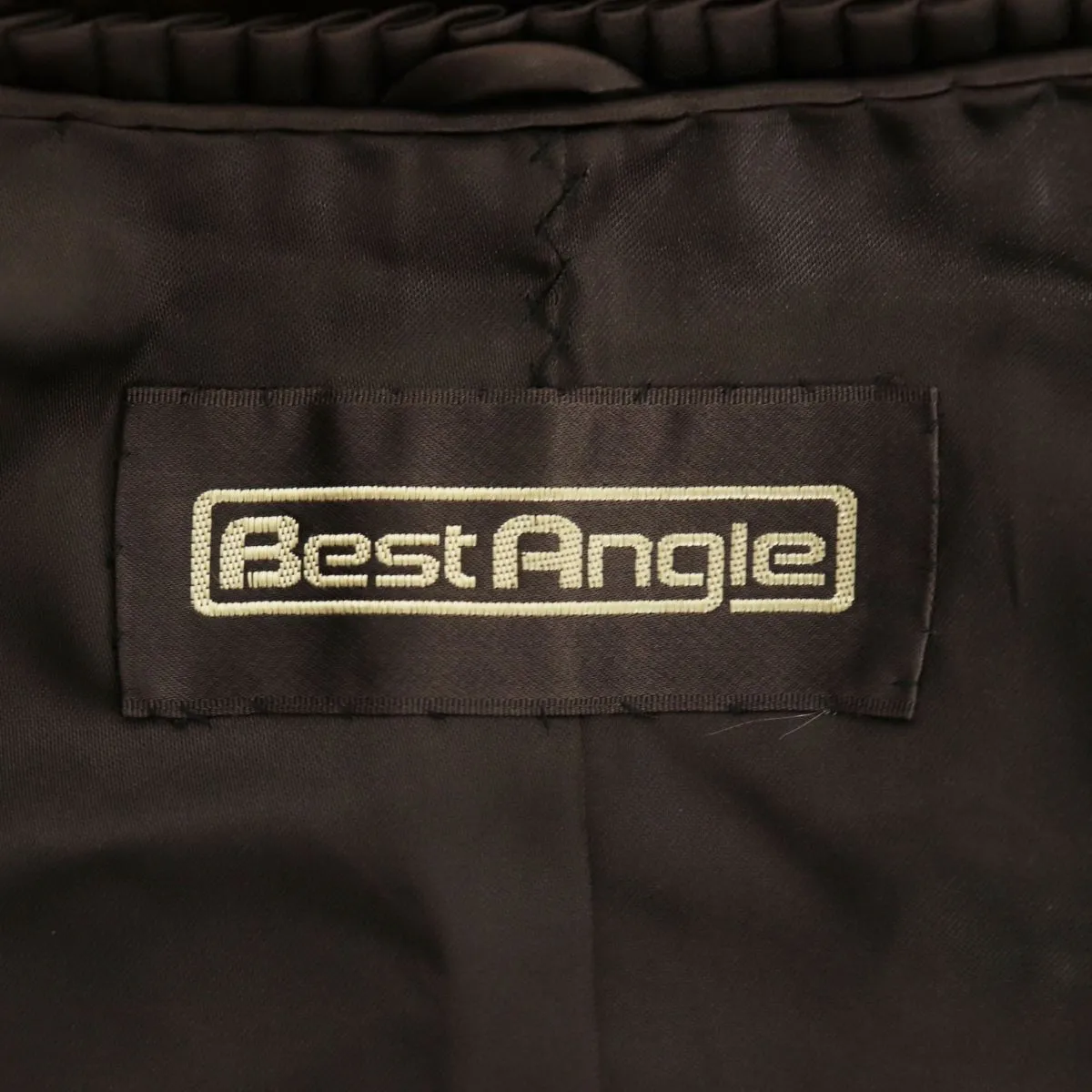 Best Angle Mink Real Fur Coat Brown