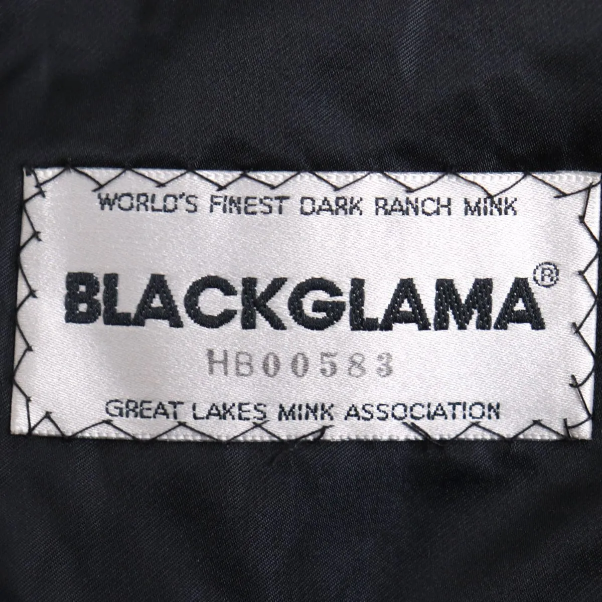 BLACKGLAMA MITSUKOSHI Mink Fur Coat, Dark Brown