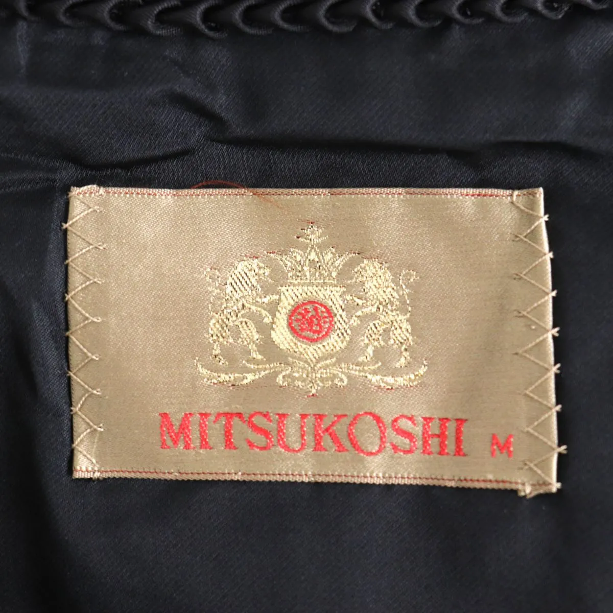 BLACKGLAMA MITSUKOSHI Mink Fur Coat, Dark Brown