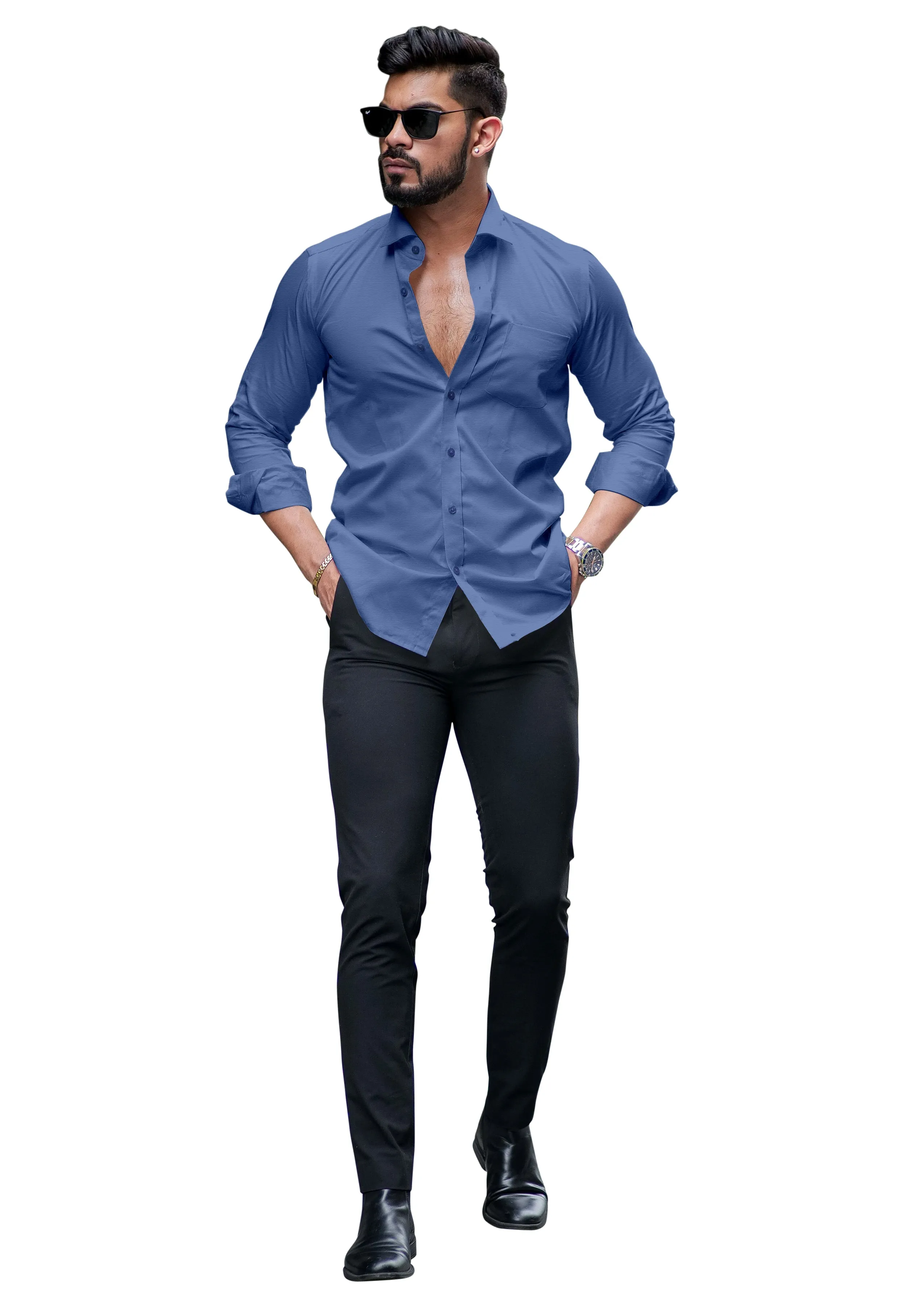 Bollywood Style Shirt With Trouser (Combo) S-16 P-01