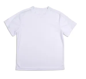 Boys White Crew B73