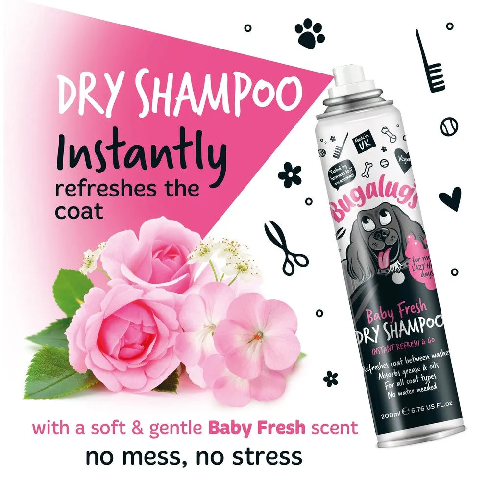 Bugalugs Baby Fresh Dry Shampoo 200ml
