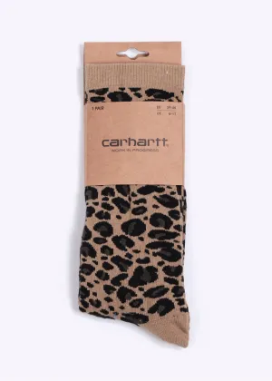 CARHARTT WIP GILBERT SOCKS LEOPARD