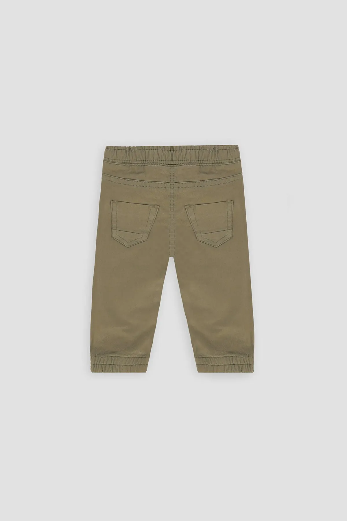 Chino Jogger Pant For Baby Boy - Khaki