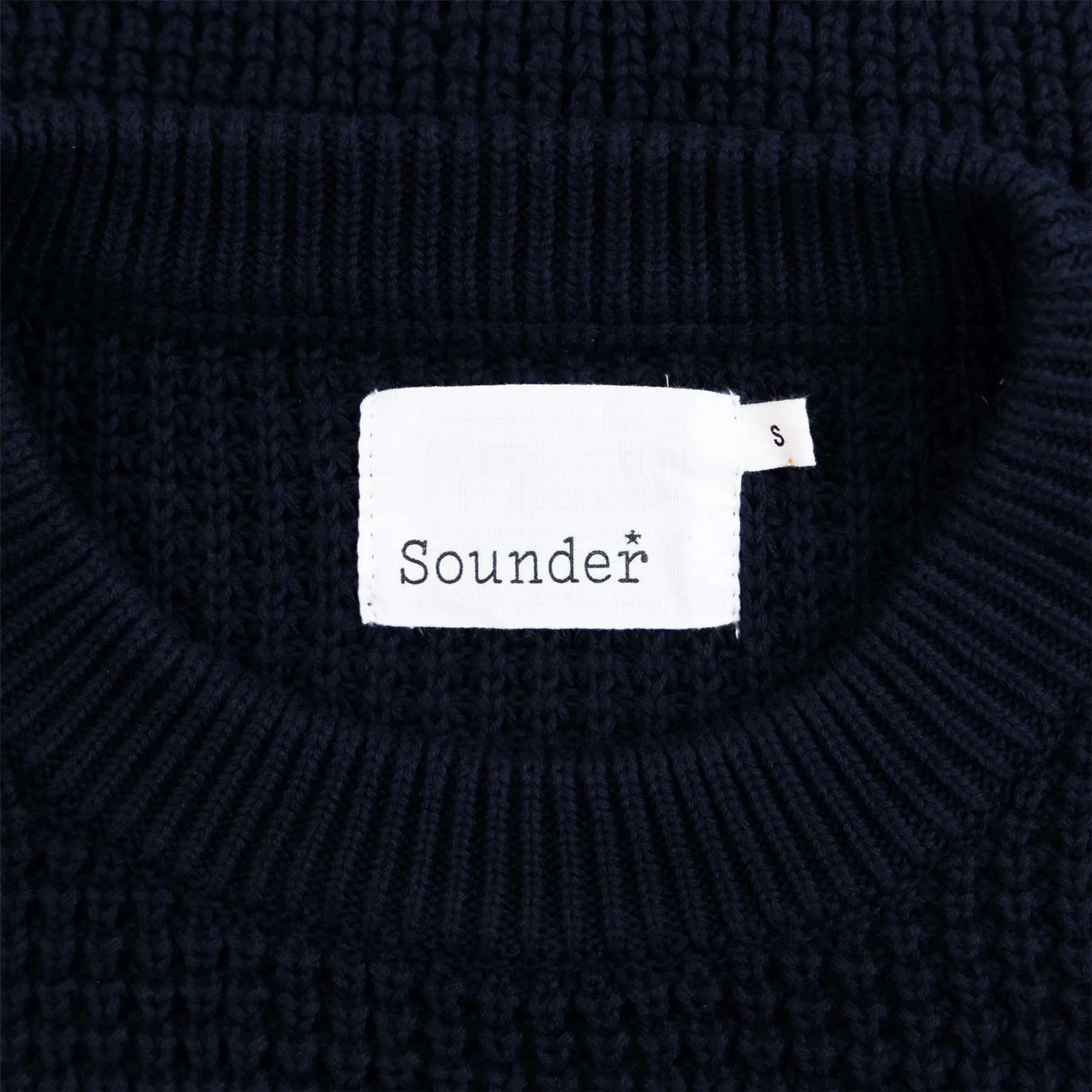 Chunky Knit Deep Navy - 2024