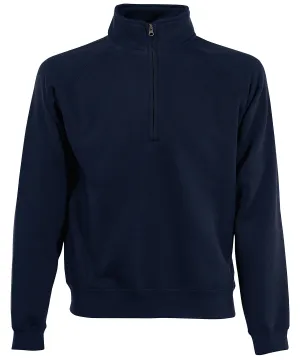 Classic 80/20 zip neck sweatshirt | Deep Navy