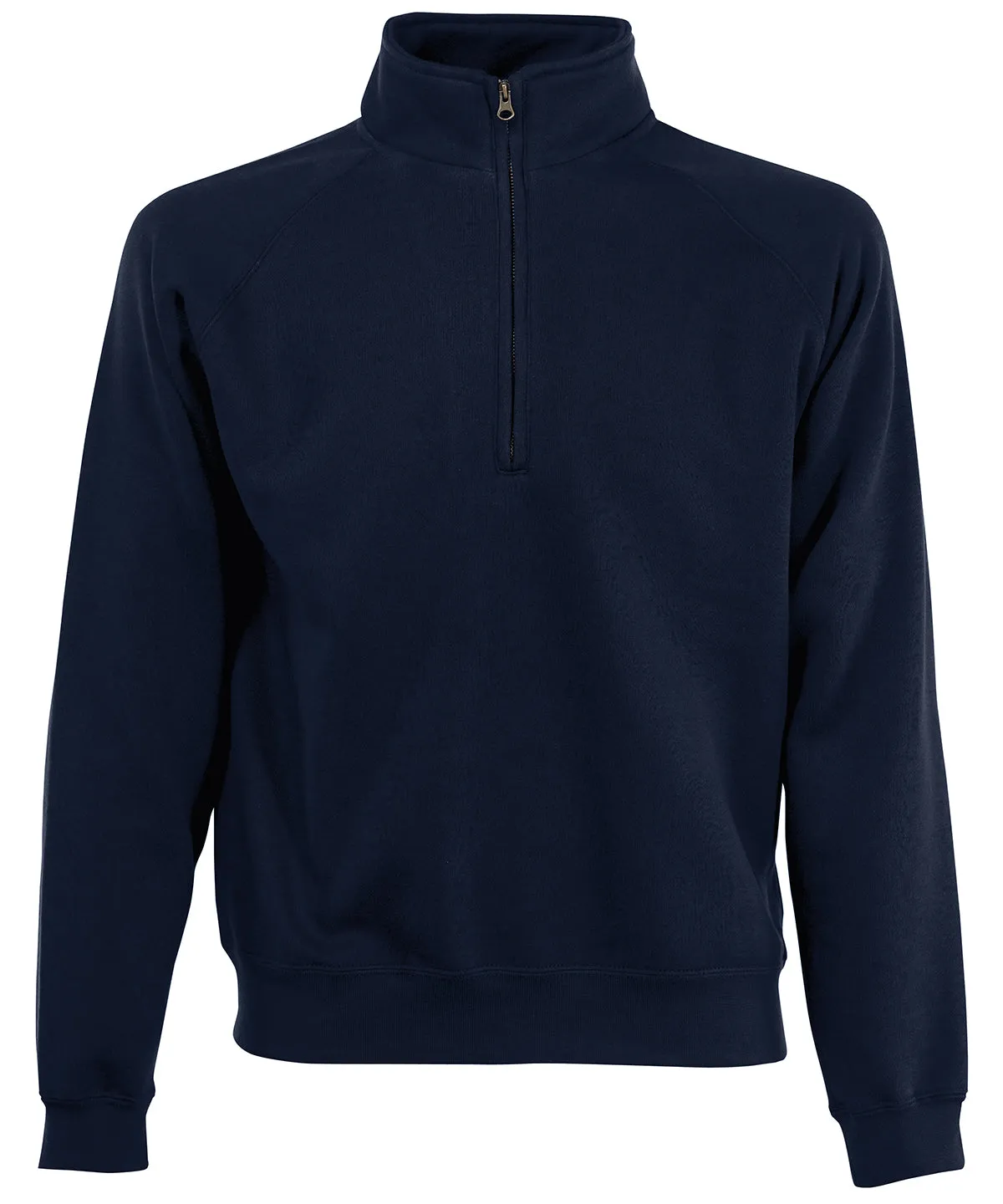 Classic 80/20 zip neck sweatshirt | Deep Navy