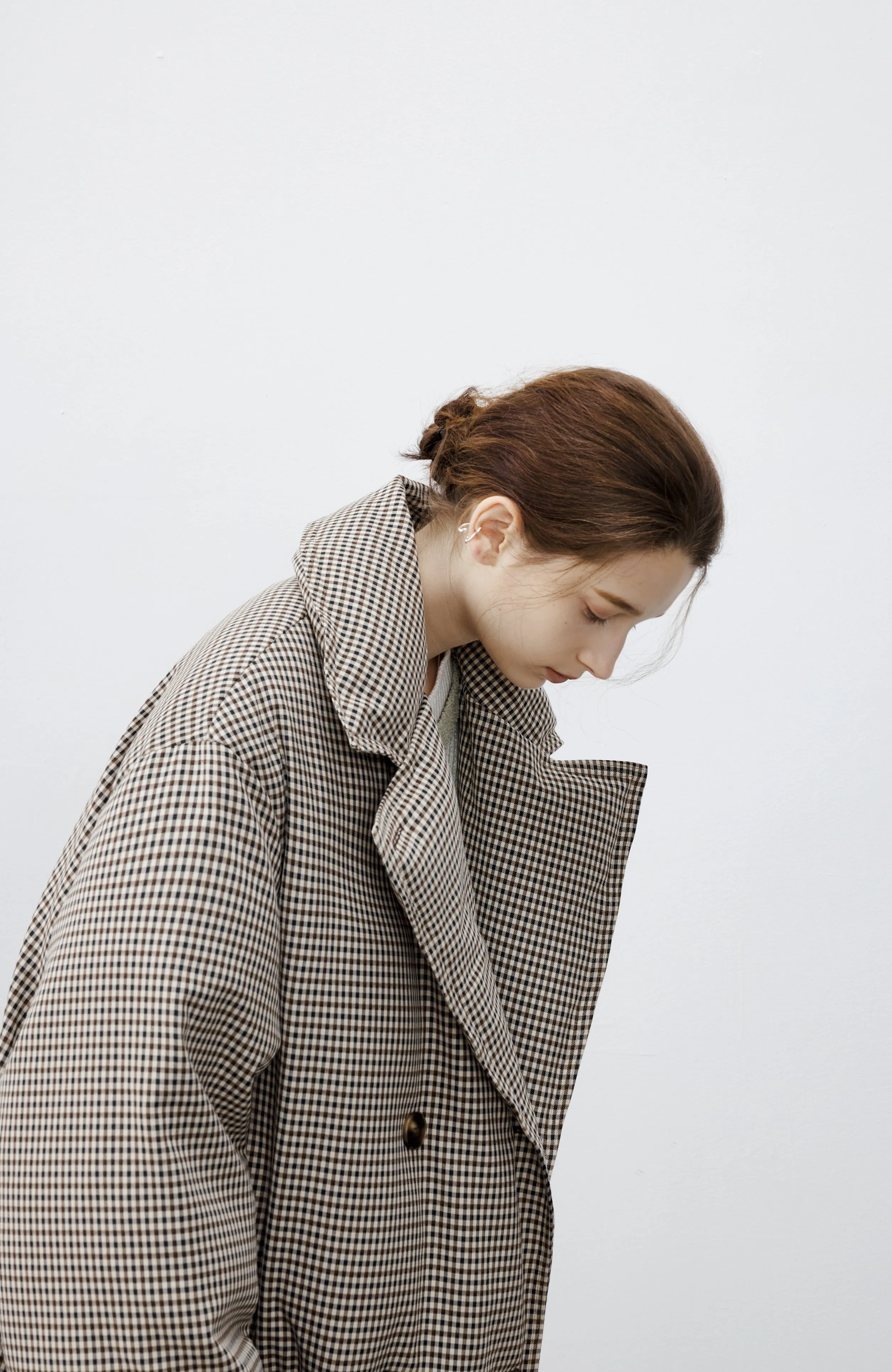 CLASSIC PLAID DOWN COAT / クラシカルチェックダウンコート