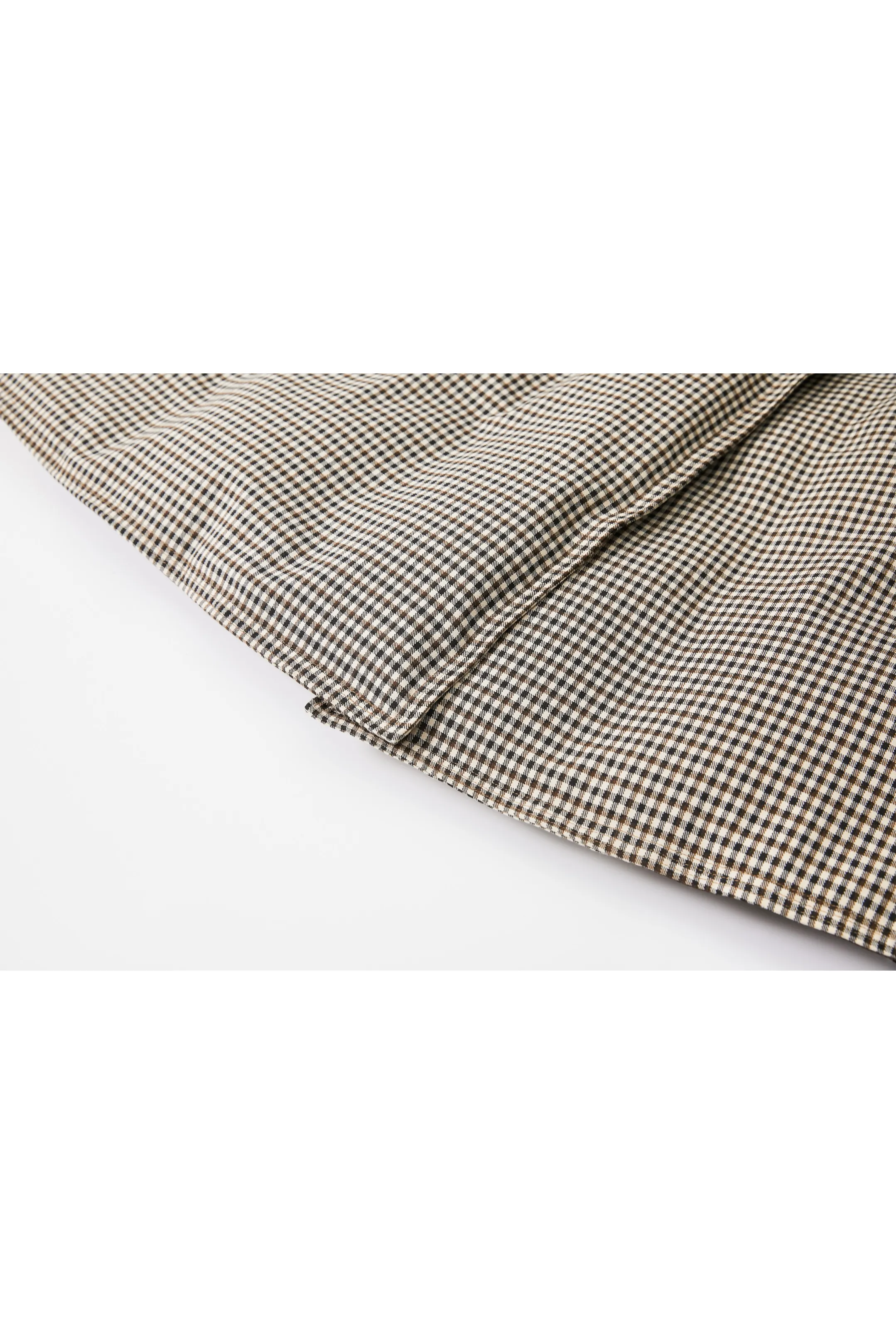 CLASSIC PLAID DOWN COAT / クラシカルチェックダウンコート