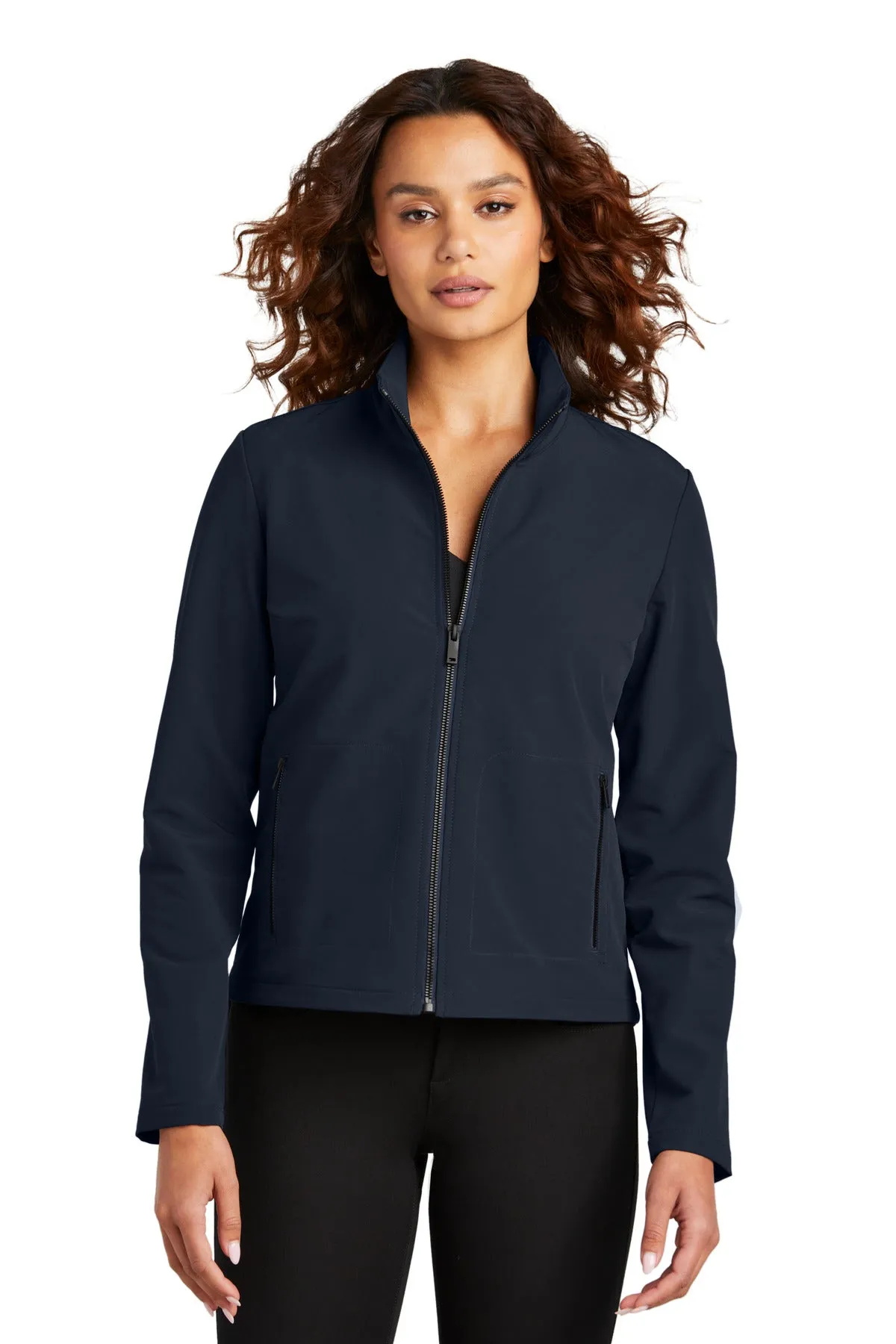 Custom Embroidered - Mercer Mettle™ Women's Stretch Soft Shell Jacket MM7103