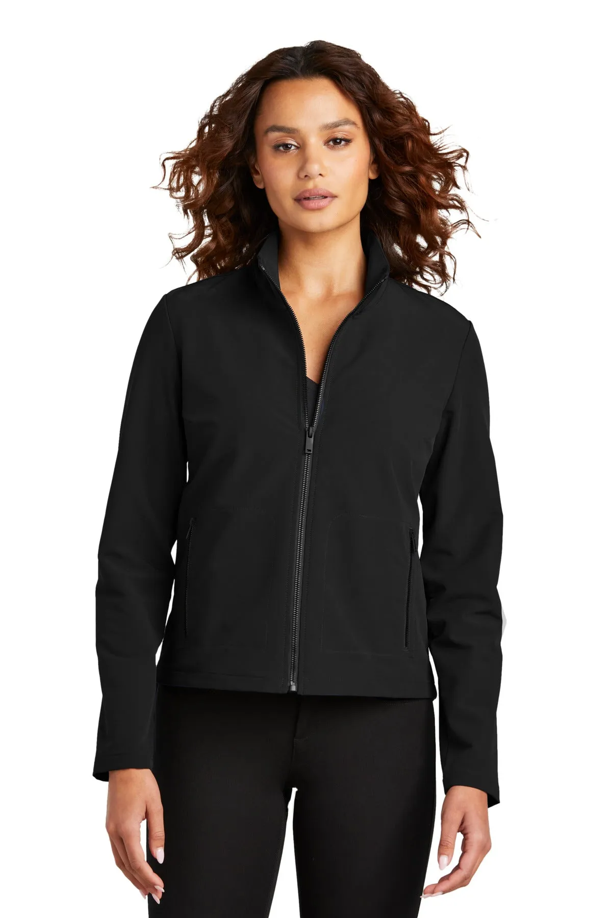 Custom Embroidered - Mercer Mettle™ Women's Stretch Soft Shell Jacket MM7103