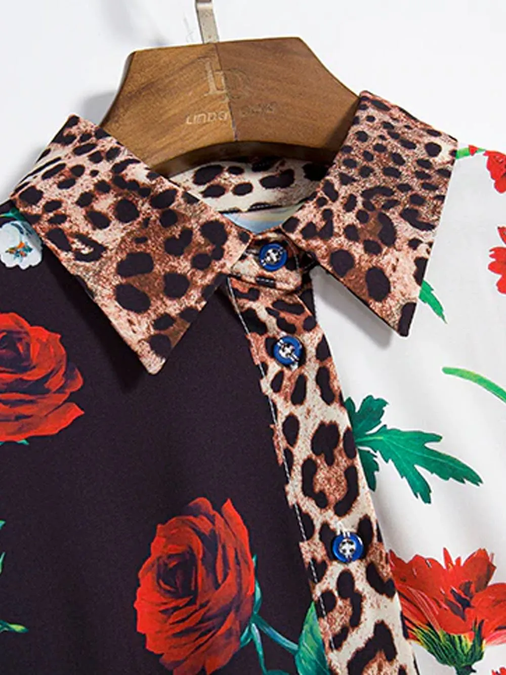 DELLE Printed Maxi Dress
