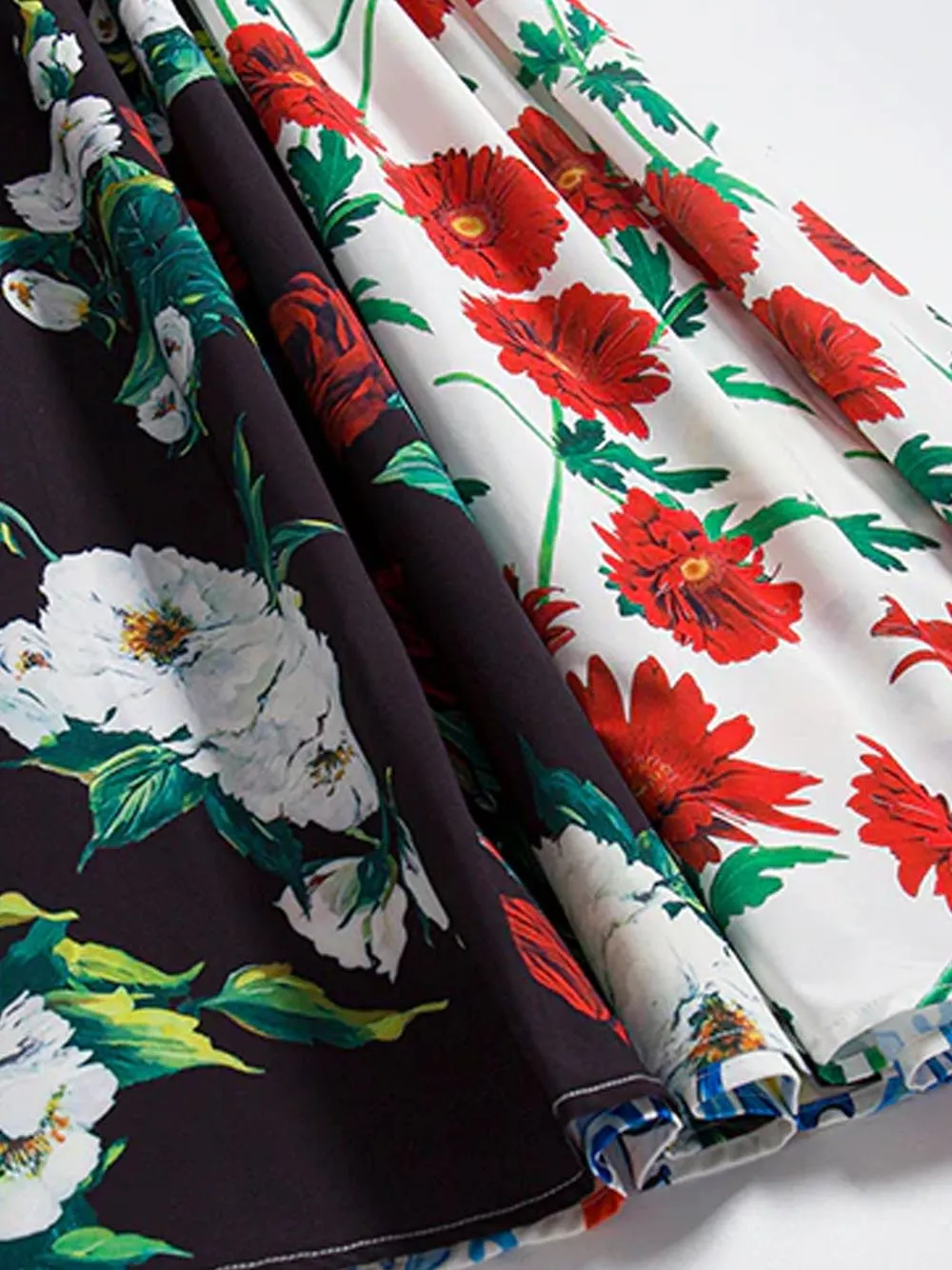 DELLE Printed Maxi Dress