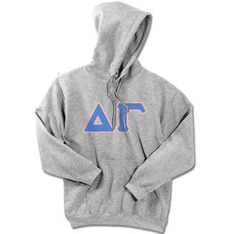 Delta Gamma Standards Hooded Sweatshirt - G185 - TWILL