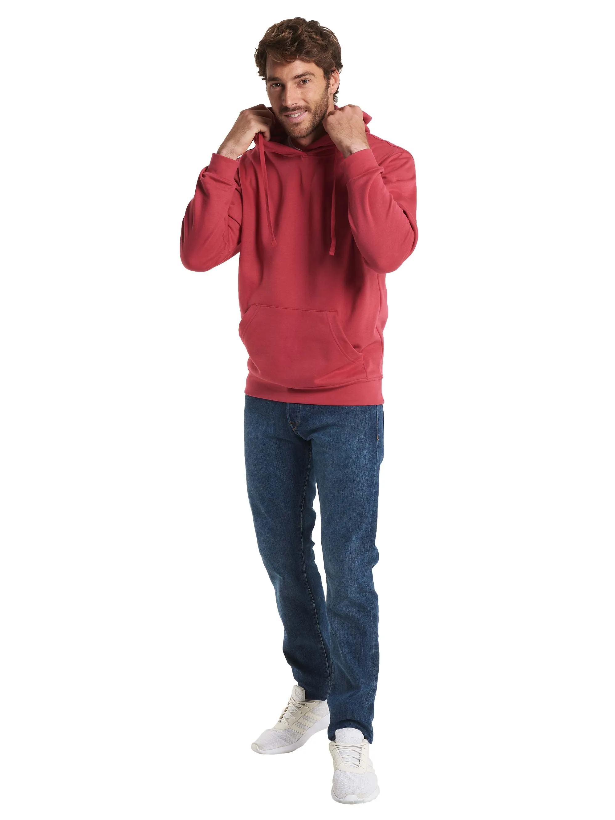 Deluxe Hooded Sweatshirt | Orange