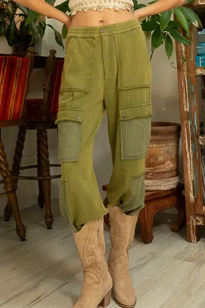 Easy On Me French Terry   Thermal Cargo Pants