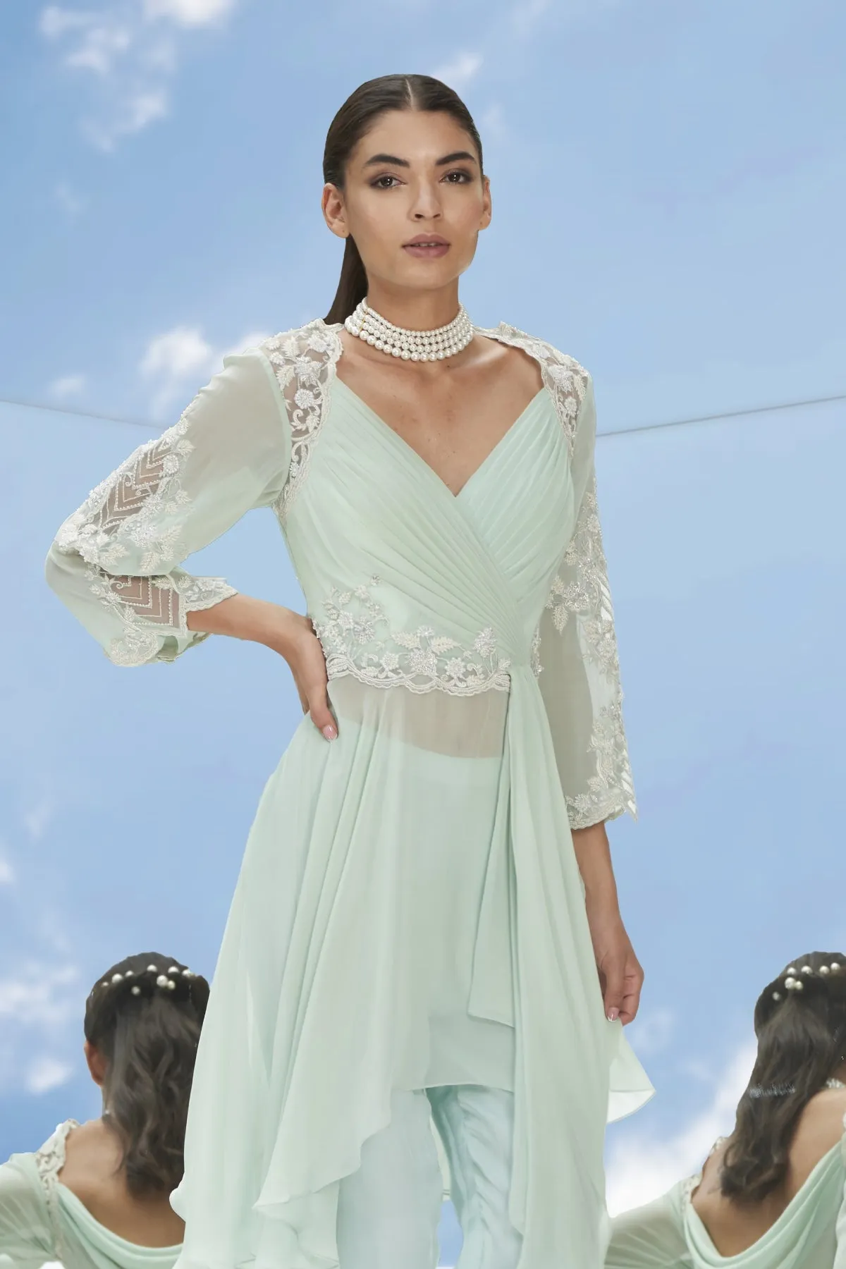 Embroidered Fusion Set