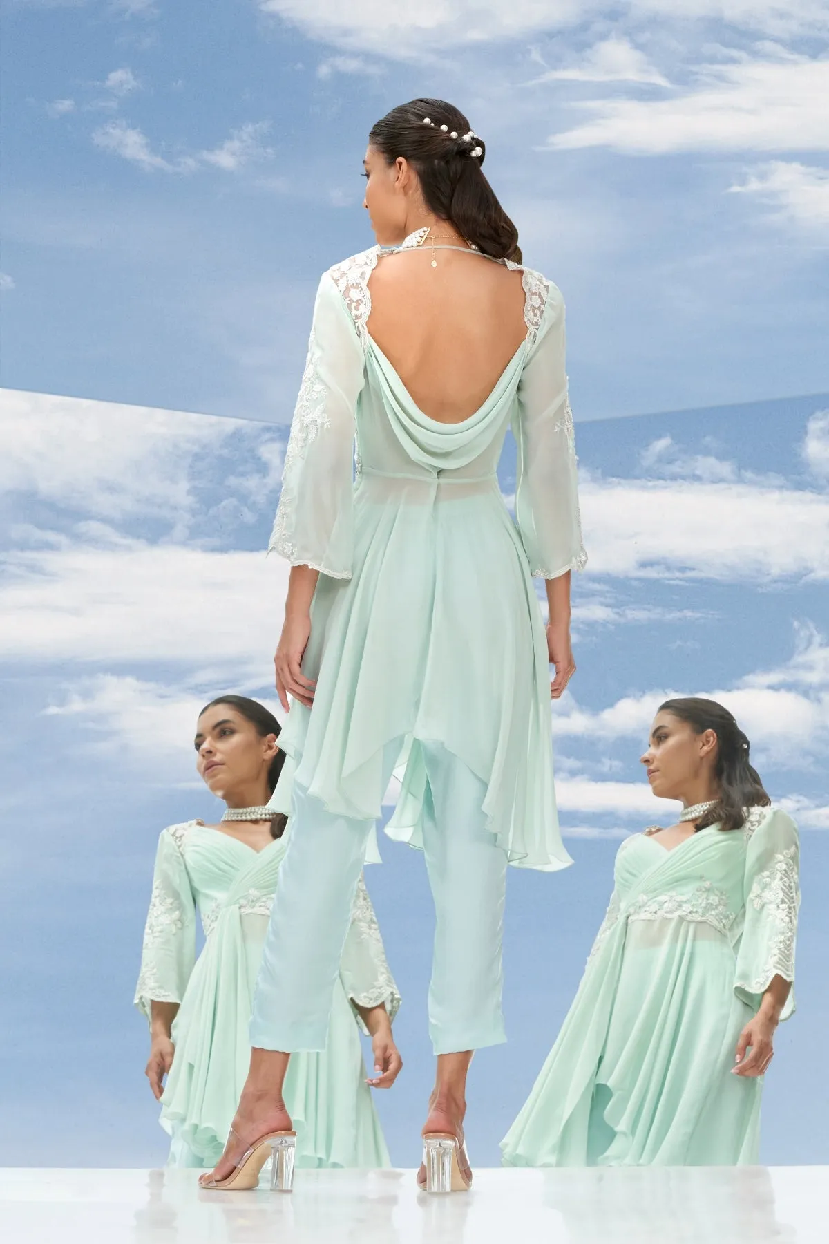 Embroidered Fusion Set