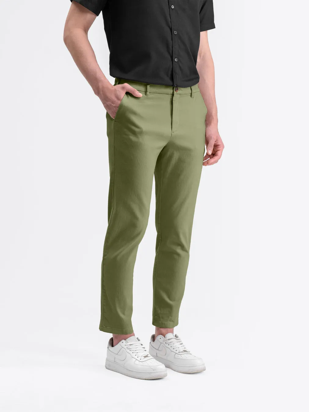 Essential Chino Pants Olive