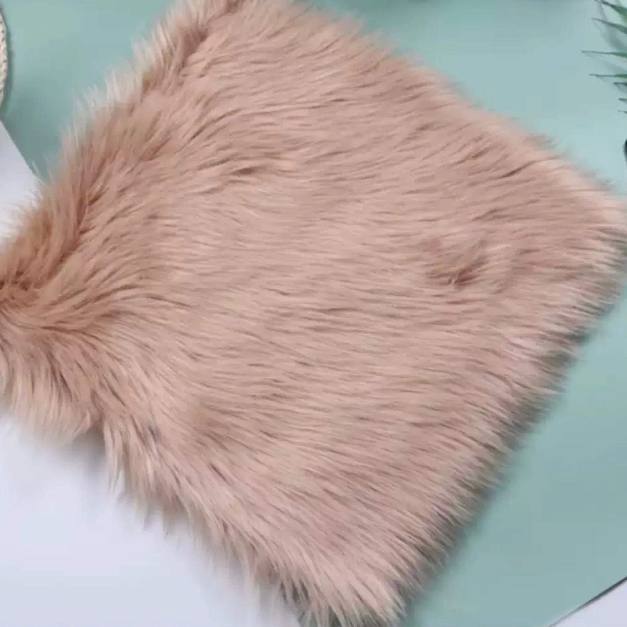 【即納品】fake fur  photo item ホワイト　LVS185FW