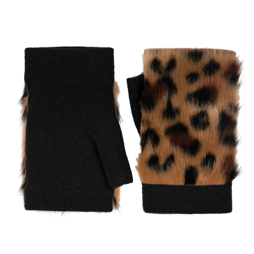 Faux Fur Fingerless