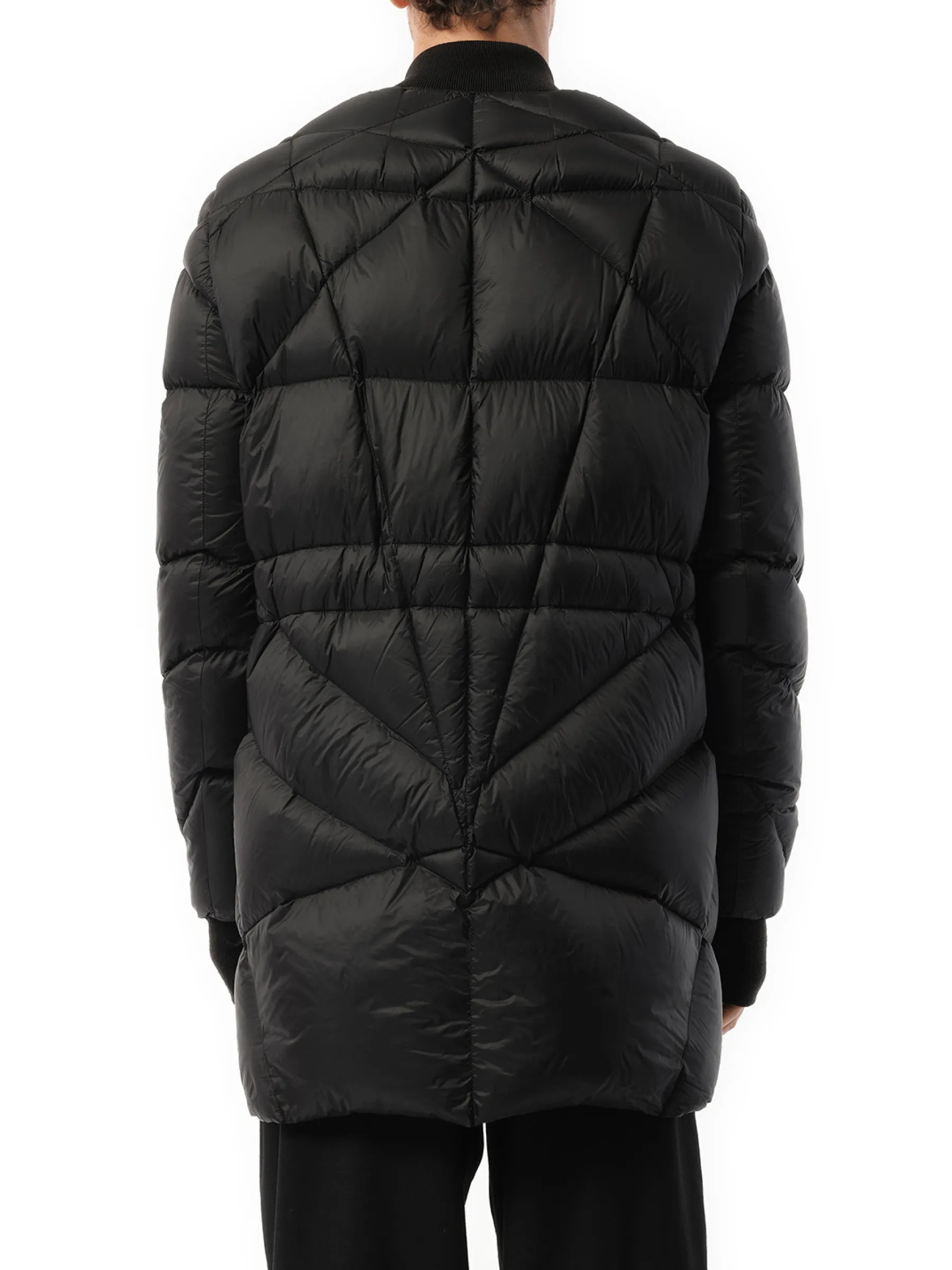 Flight Down Liner Coat in Black
