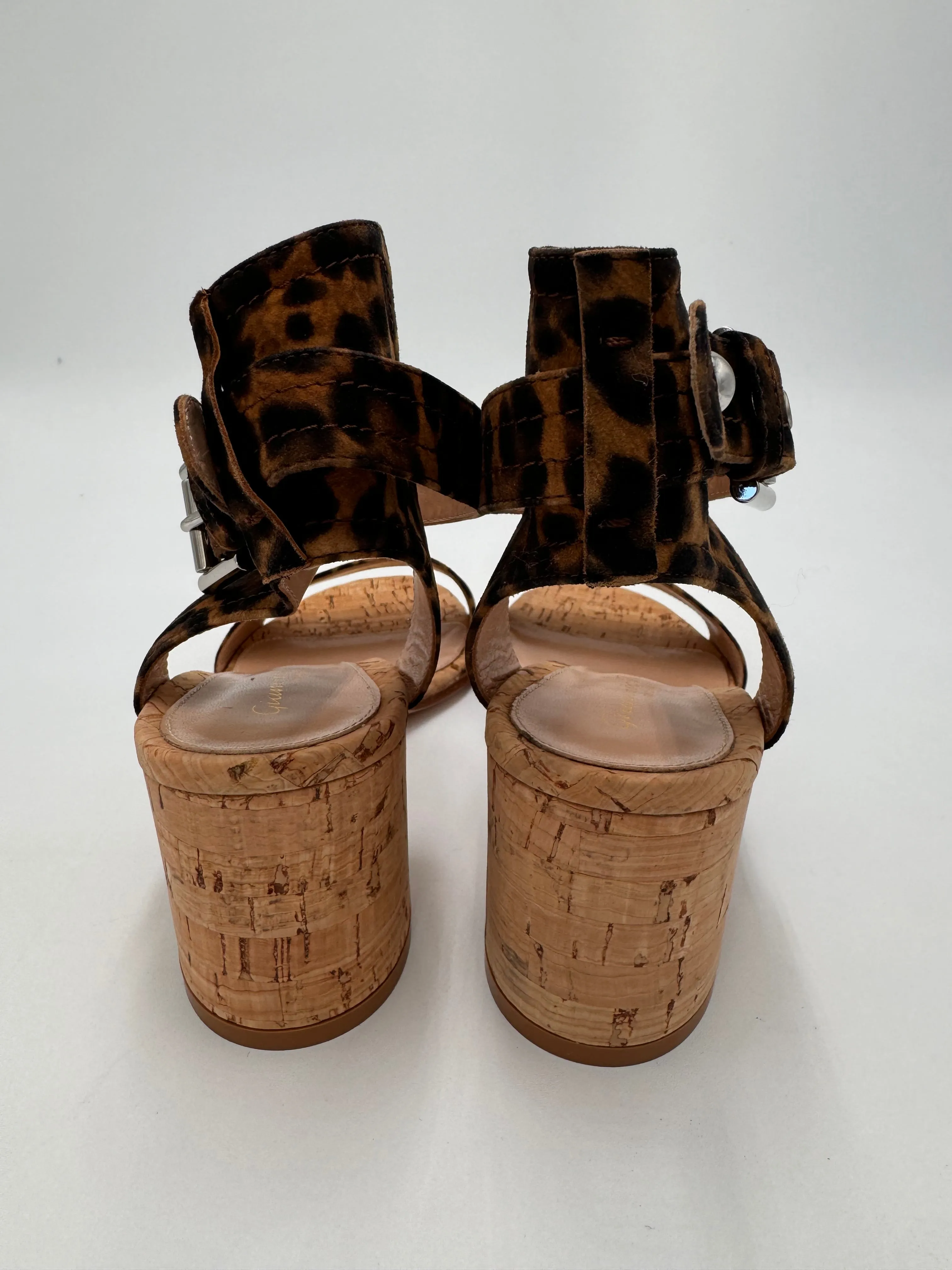 GIANVITO ROSSI Exclusive Cork Sandal size 37 (US 7)