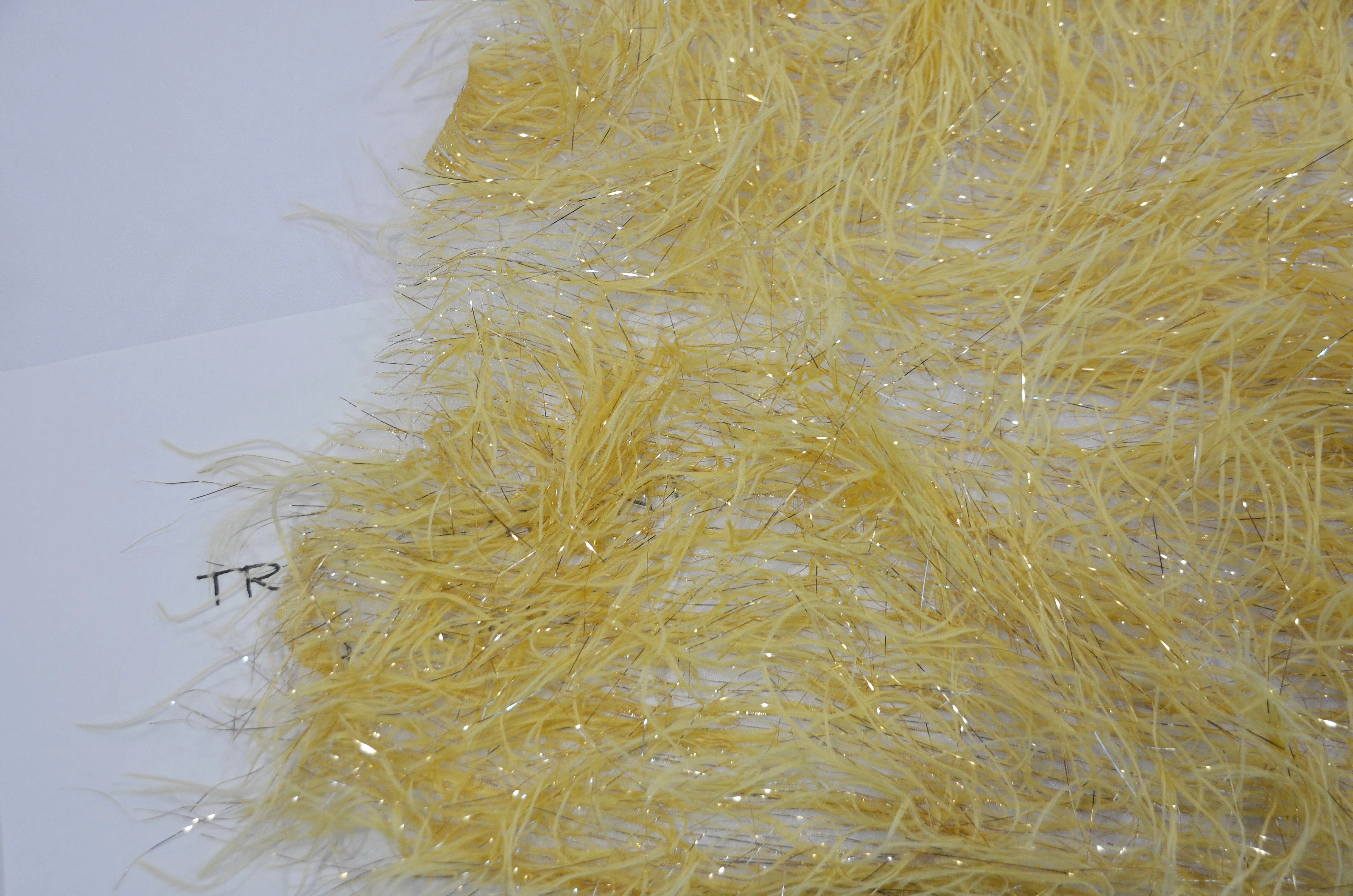 Gold Shaggy Brocade | Gold Metallic Eyelash Fabric | Gold Uragiri Lame | Non Stretch Lurex for Costume, Cosplay Top Dress, Apparel Fabric