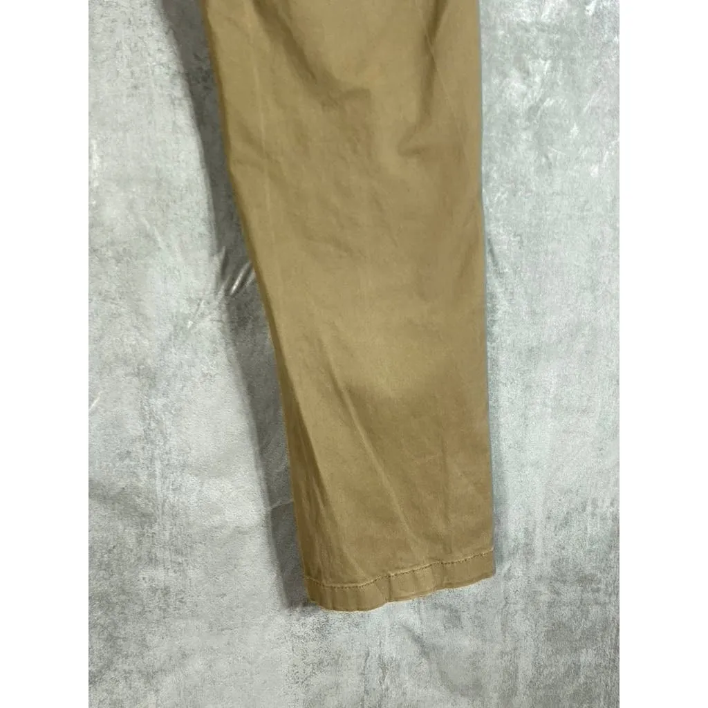 GOODFELLOW & CO Men's Sculptural Tan Hennepin Slim-Fit Chino Pants SZ 32X32