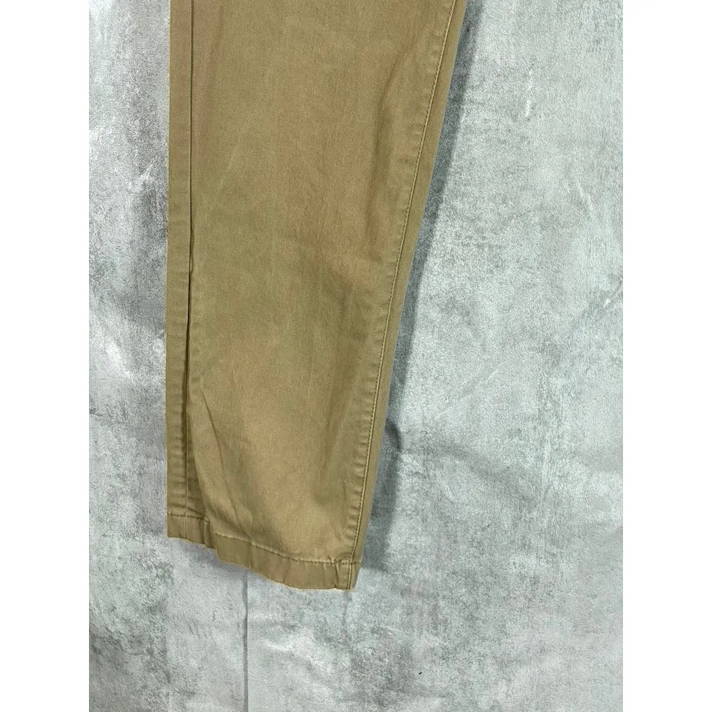 GOODFELLOW & CO Men's Sculptural Tan Hennepin Slim-Fit Chino Pants SZ 32X32