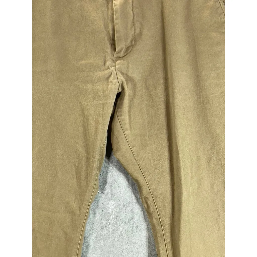 GOODFELLOW & CO Men's Sculptural Tan Hennepin Slim-Fit Chino Pants SZ 32X32