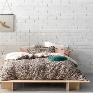 Hannah Blush Quilt Cover Set by Linen House