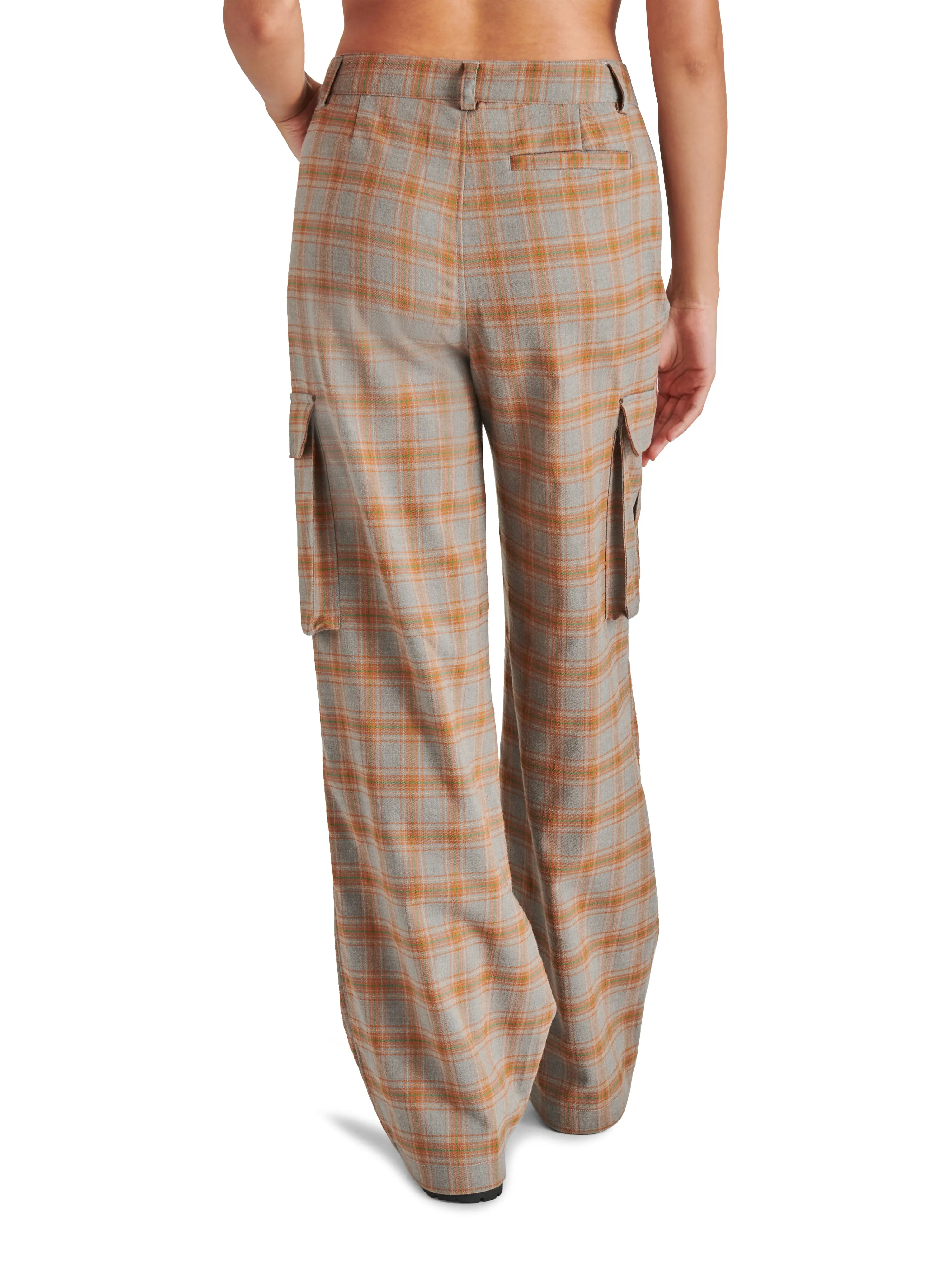 ILARIA PLAID CARGO PANT